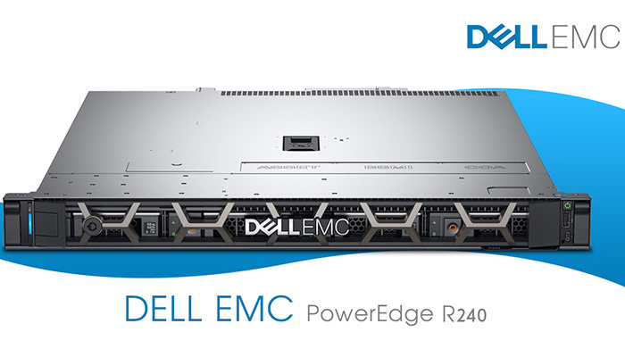 Máy Chủ Dell EMC PowerEdge R240 E-2288G - 3.7GHz